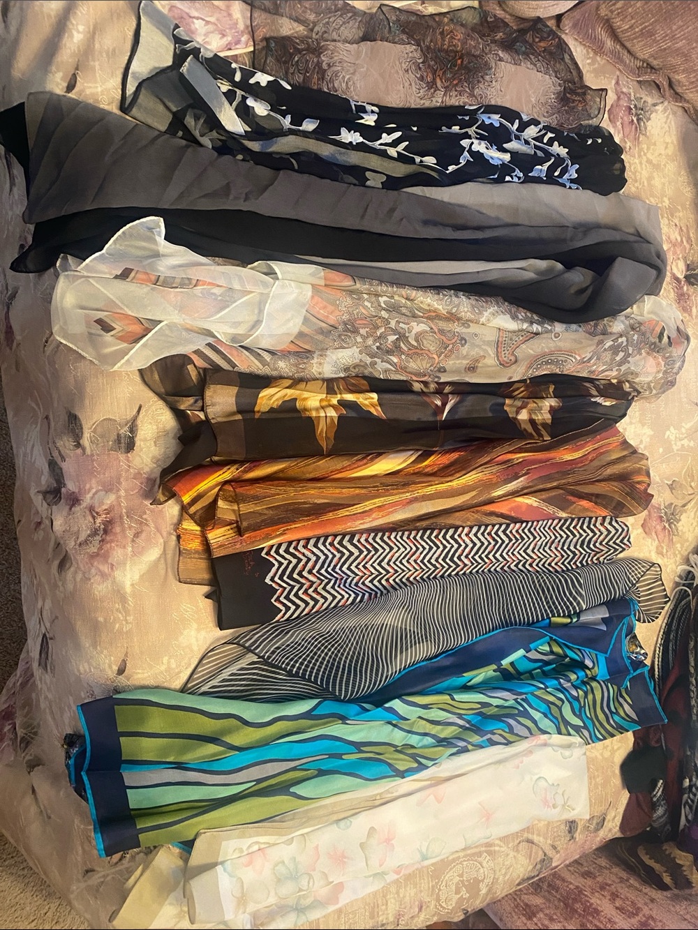 Assorted Women's Scarves - Multicolor Mix